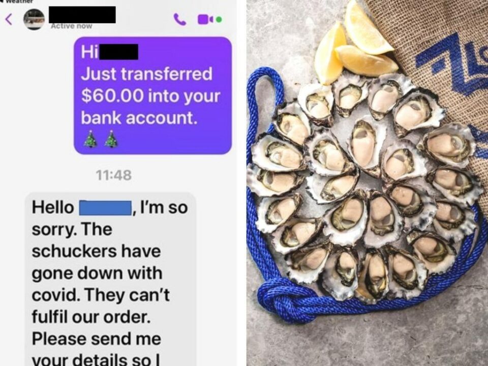 Warning over ‘Macca’s drive thru’ oysters
