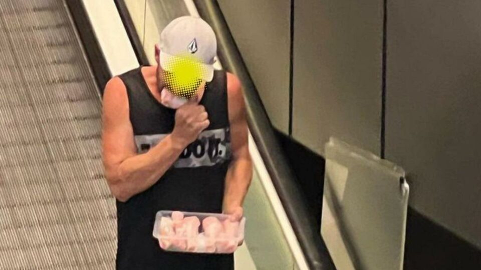 Man’s shocking act in shopping centre