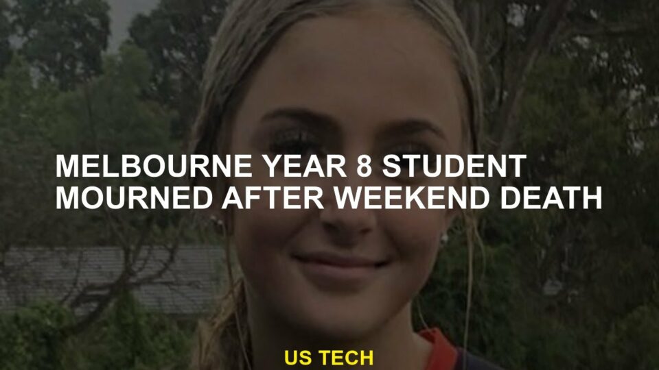 Melbourne Year 8 student mourned after weekend death
