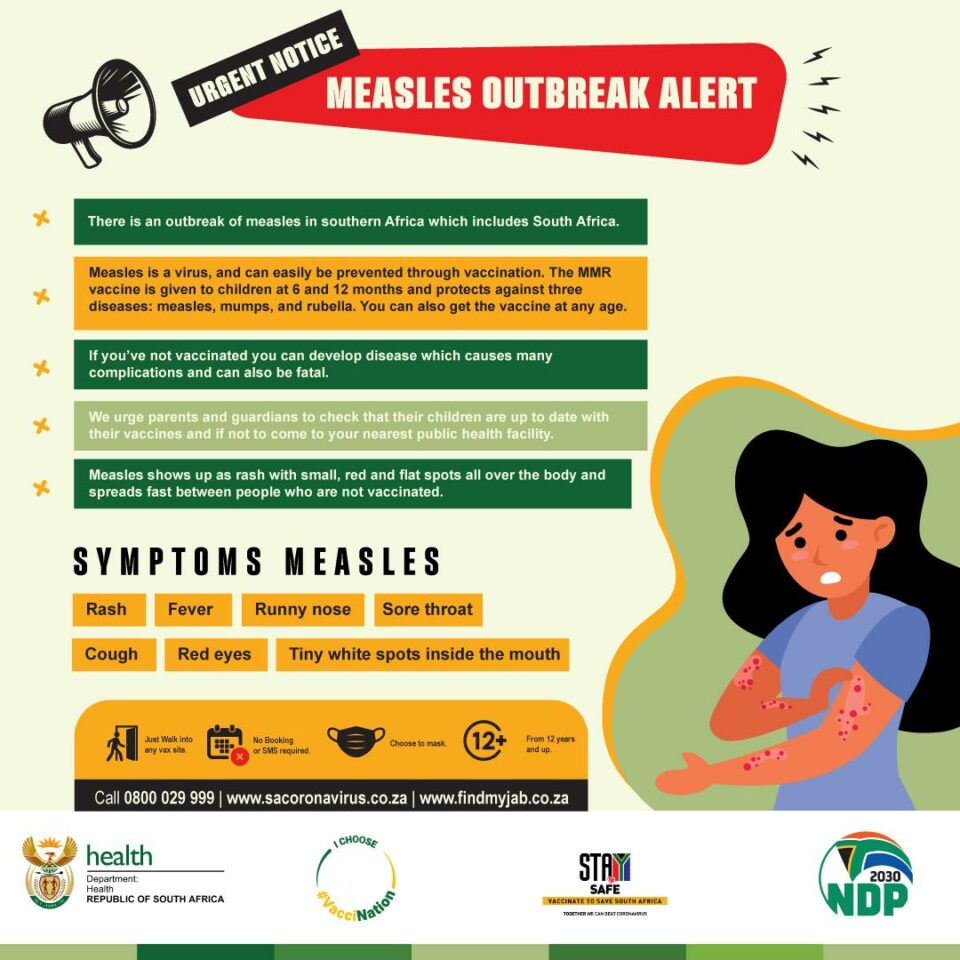 Measles case triggers major health alert