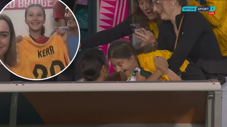Sam Kerr’s ‘amazing’ gift to young fan