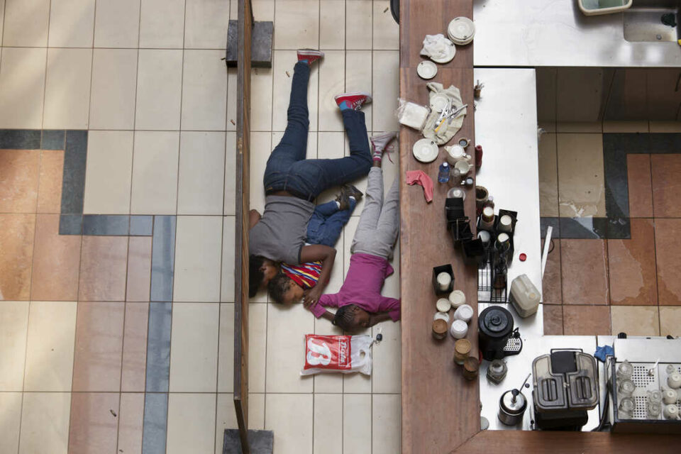 Shooting terror hits shopping centre