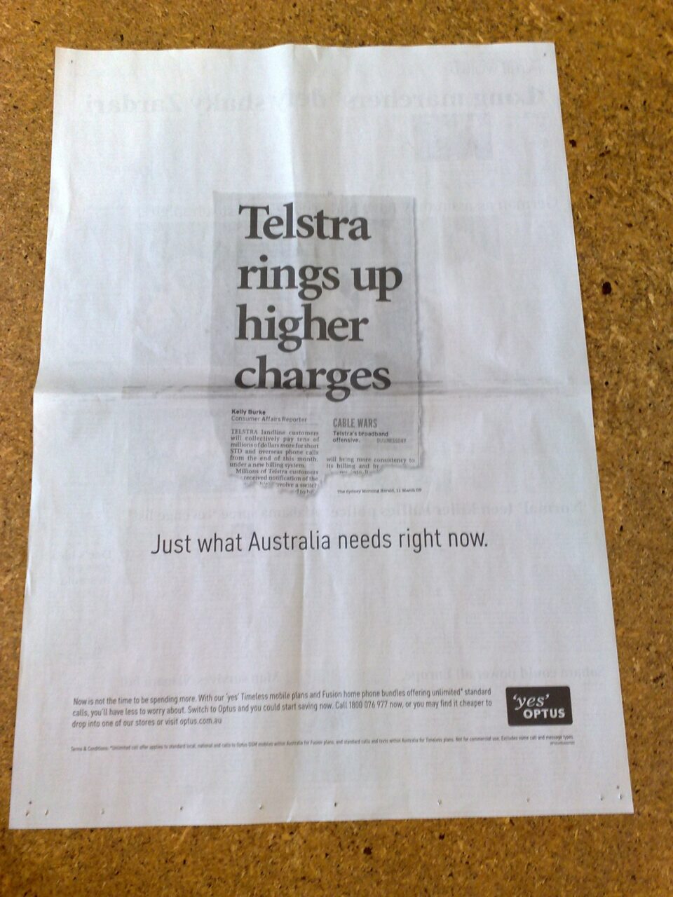 ‘We will change that’: Tesltra, Optus on notice