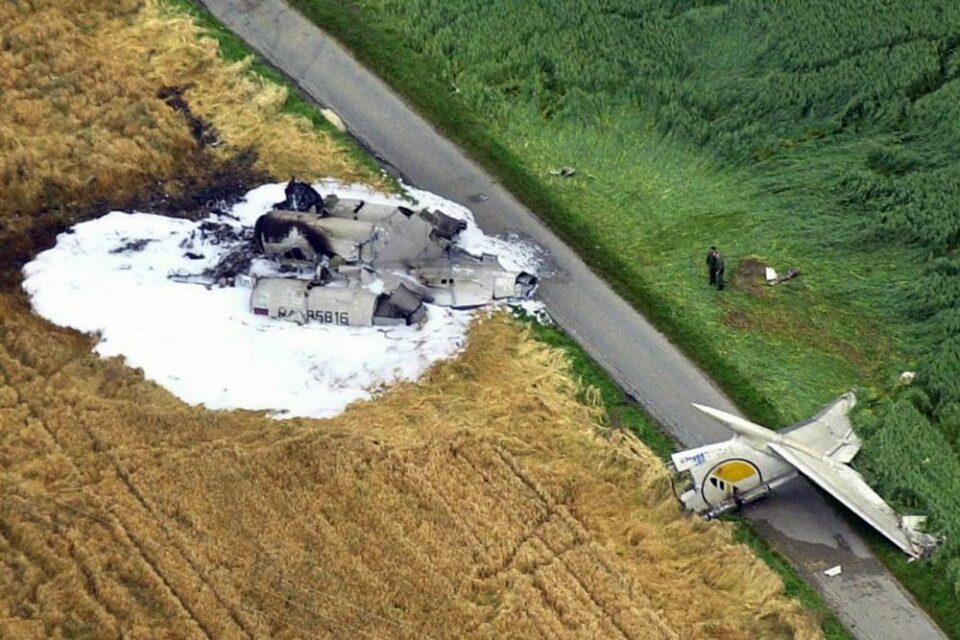 Wreckage found after mid-air crash