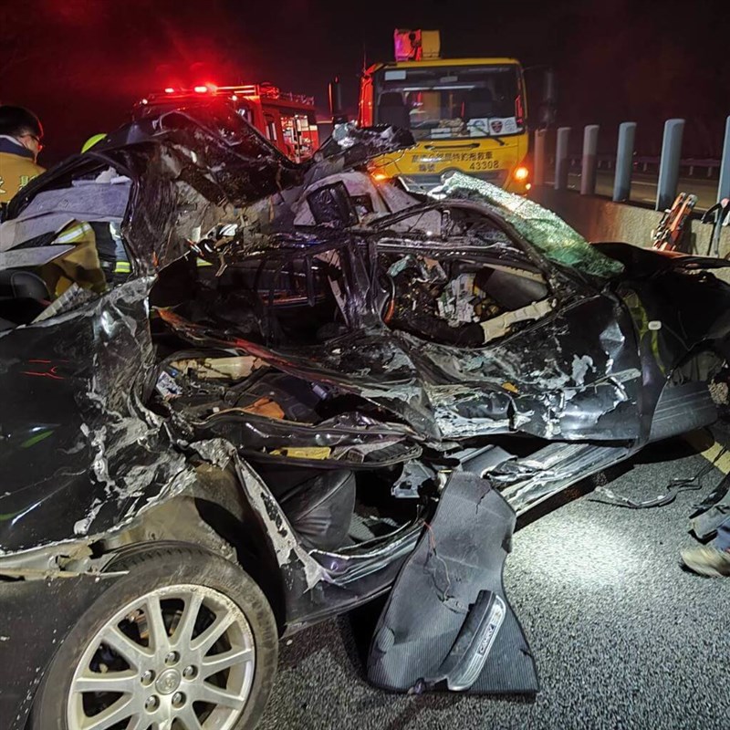 Horror crash kills three, seriously injures one