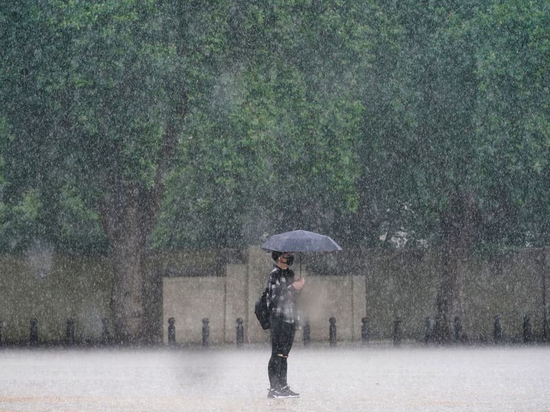 Month’s worth of rain falls in one day