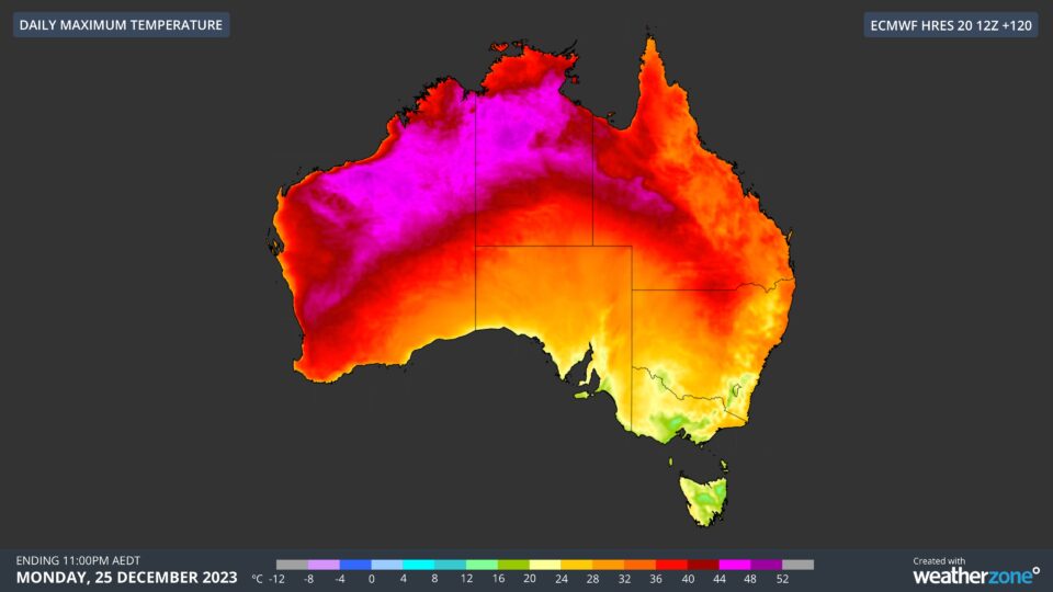 Wild weather predicted to lash NSW over Christmas period