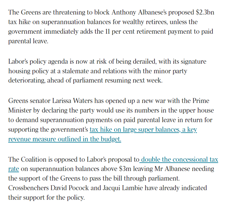 Threat to hold Albo’s big plan hostage