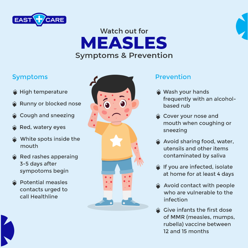 Urgent measles warning after baby infected