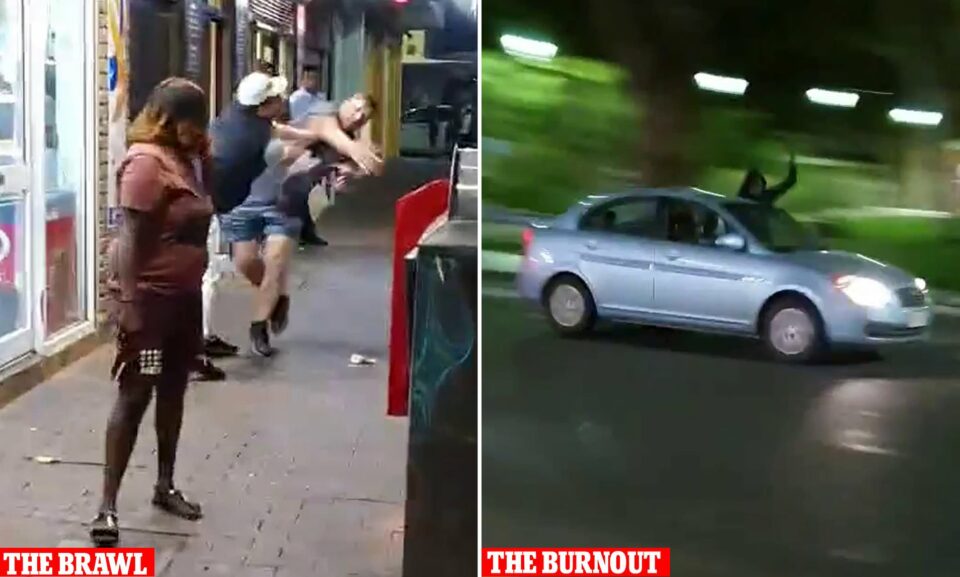 Massive brawl breaks out in Alice Springs