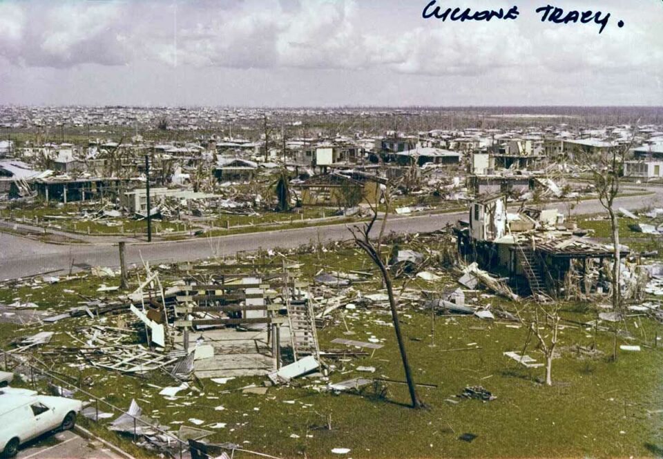 Unseen footage of Cyclone Tracy