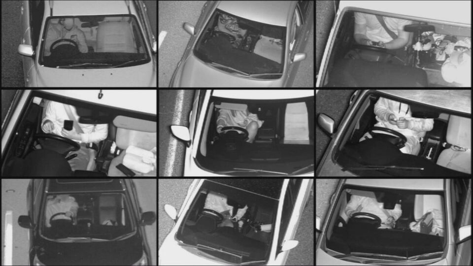 Driver busted 41 times using phone