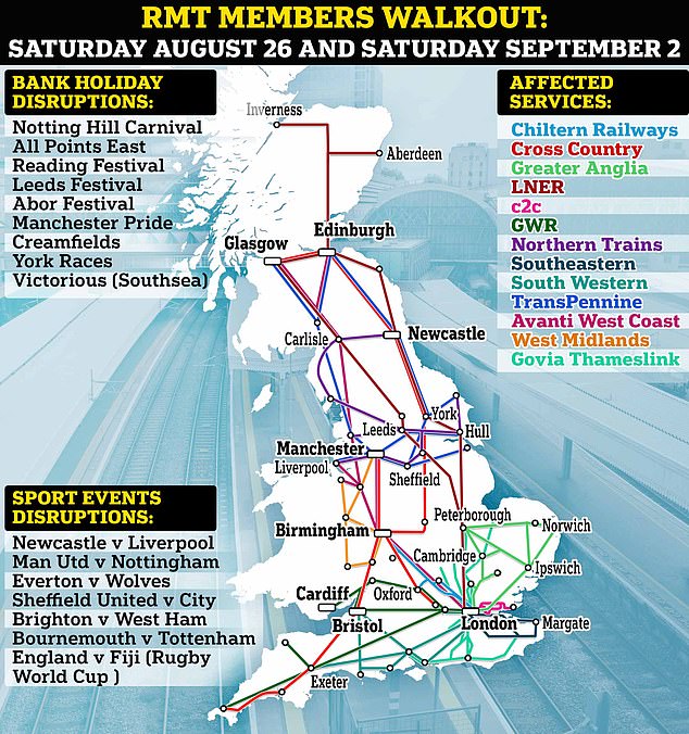 Train strike threatens carols, races