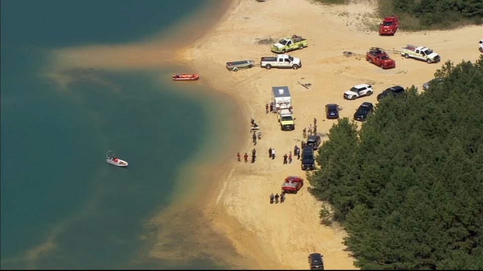 Urgent search for missing swimmer