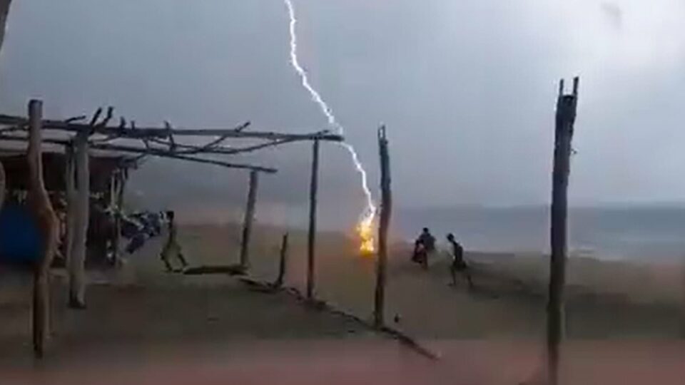 Woman killed in lightning strike