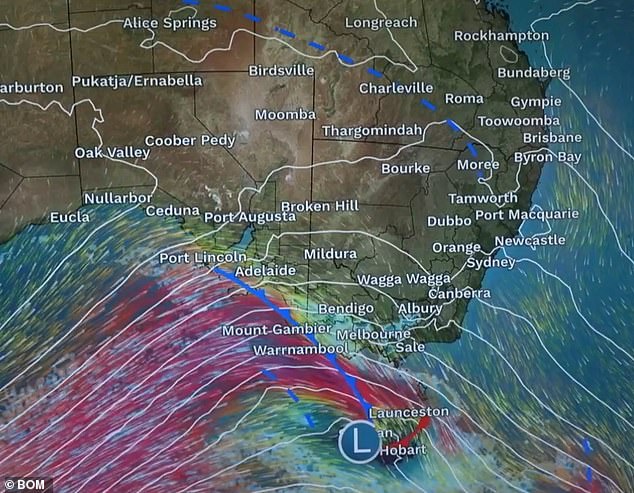 Wet and wild weather to batter Aussie state