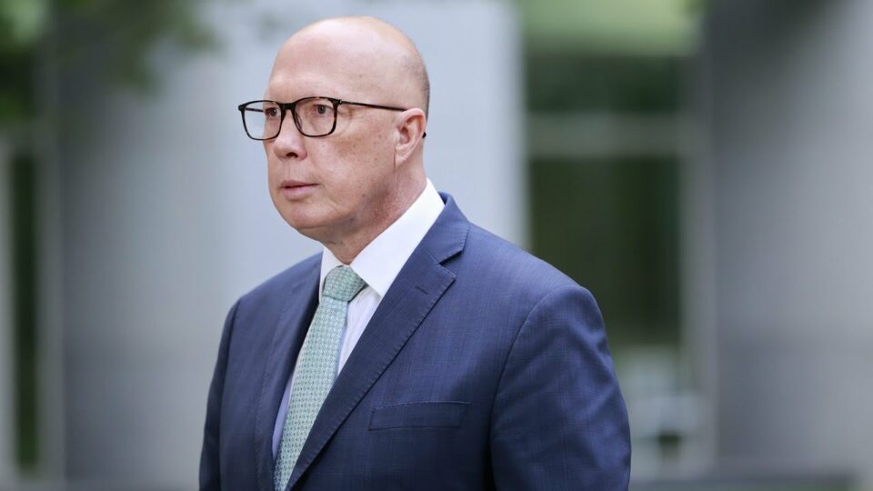 Peter Dutton’s father rushed to hospital