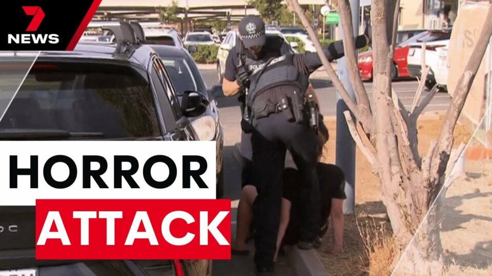 ‘Scary’: Man stabbed at shopping centre