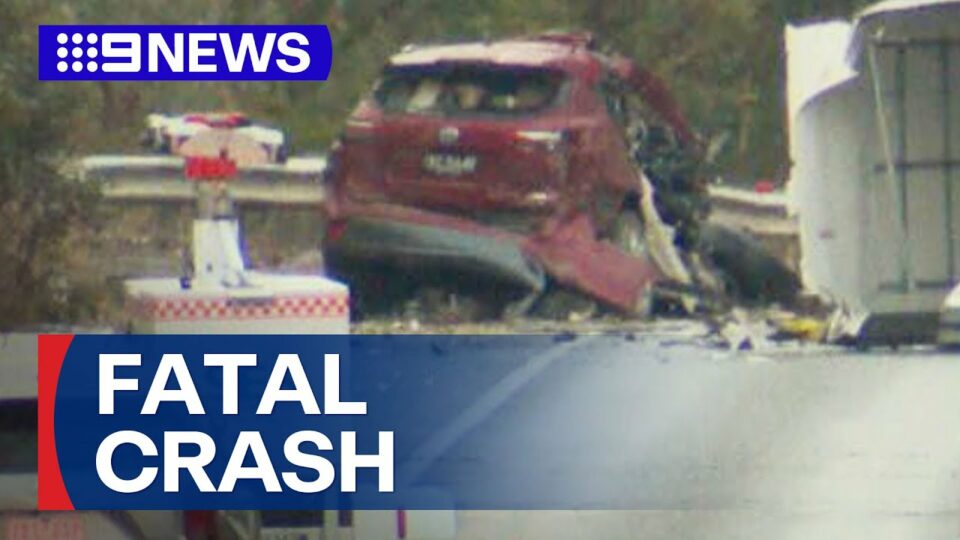 Western Highway closed after five vehicle crash kills three