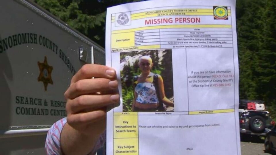 Desperate search for missing hiker
