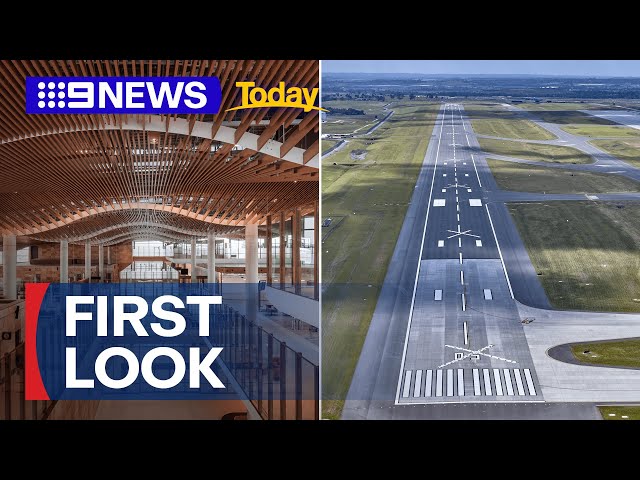 First look inside new Sydney airport