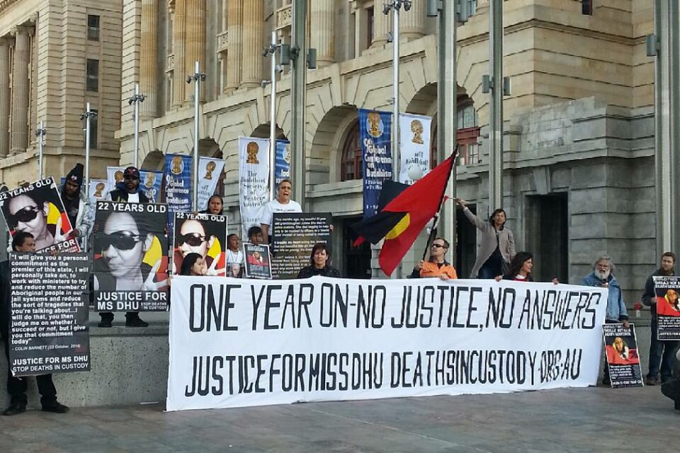 Indigenous death in custody sparks rallies