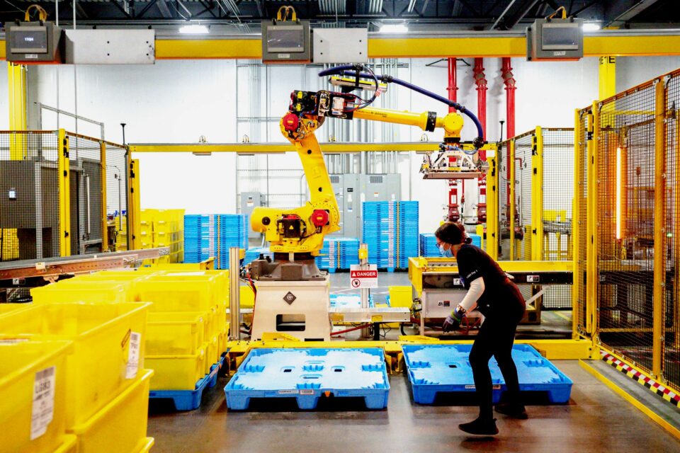 AI, robots not eliminating jobs: Amazon